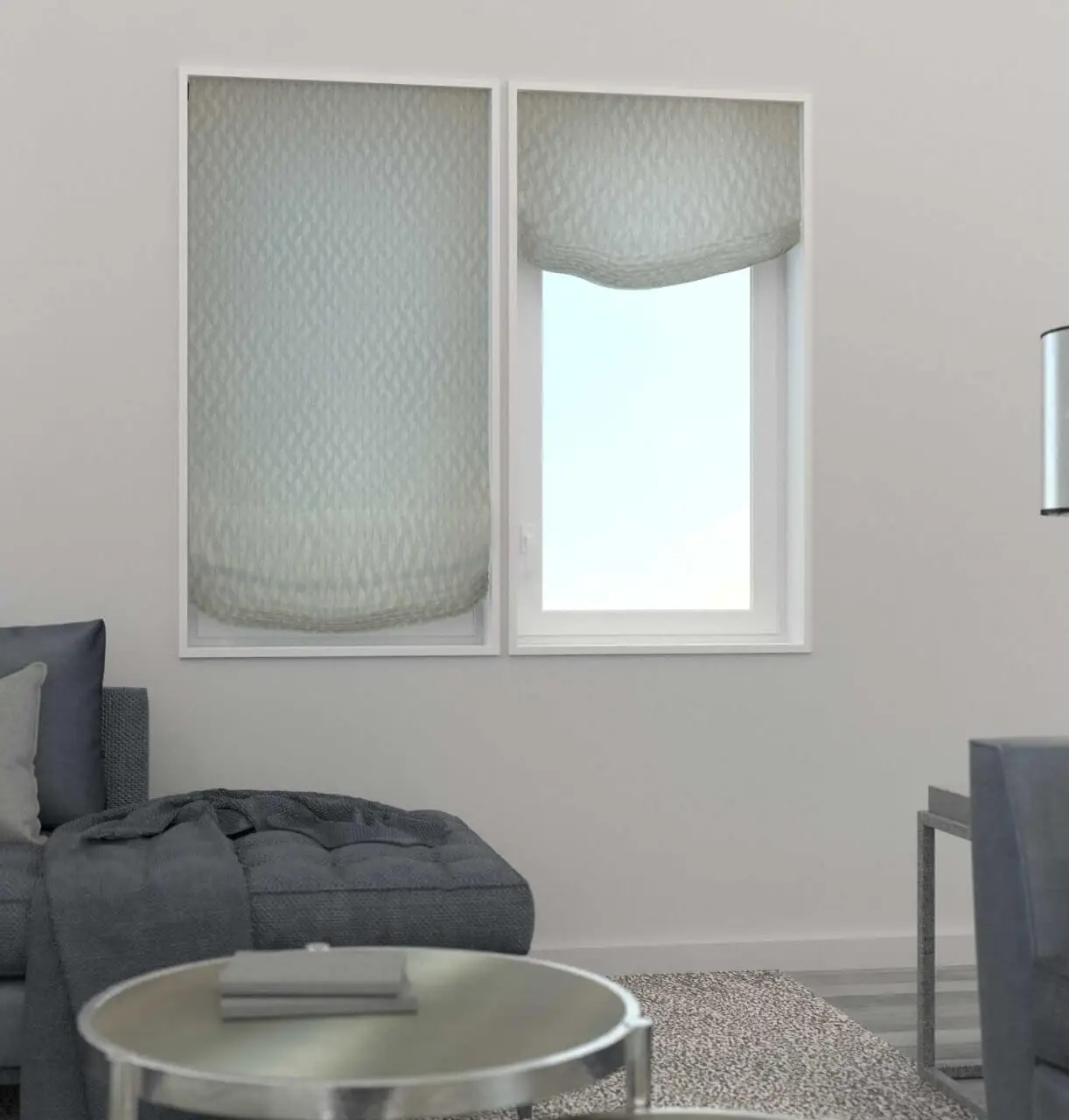  Relaxed Roman Shades - Elite